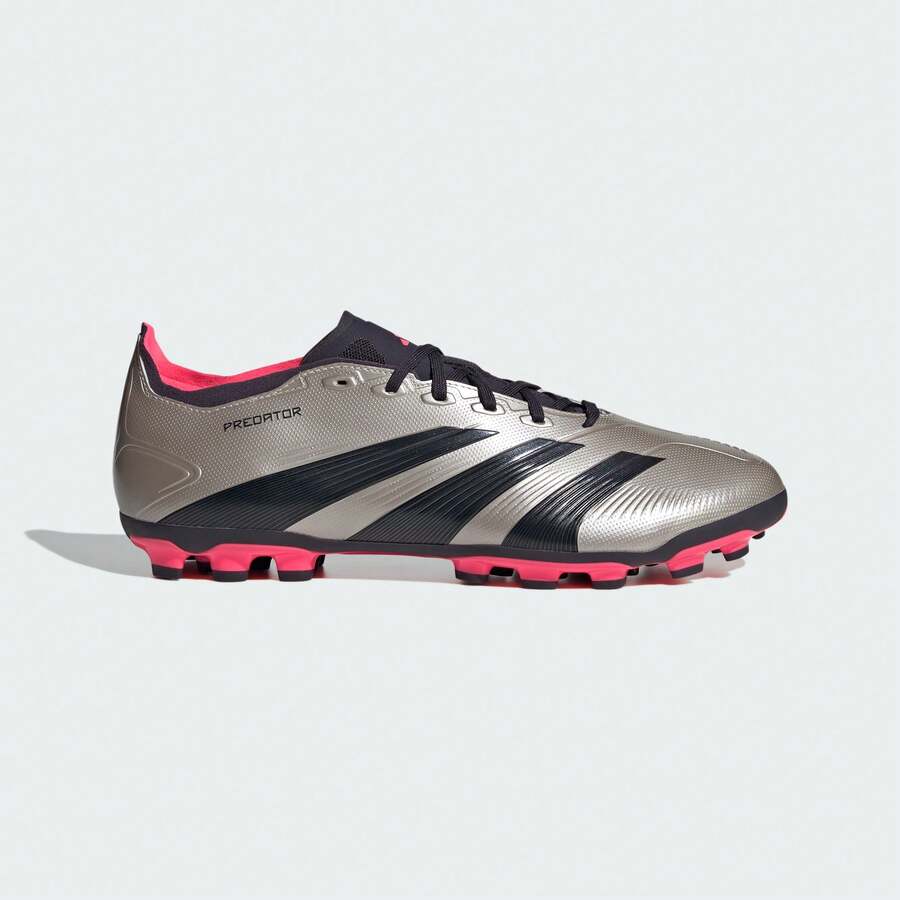 Adidas PREDATOR LEAGUE Artificial Turf 2G/3G AG Customized Short Stud Football Shoes - Silver - View 1