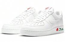 Nike Air Force 1 Low Rose White CU6312-100 Unisex Shoes - 白色 - 查看 4