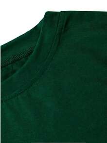 Basic Unisex/Women's/Men's Caramel Shirt - Road To The Hexa (Brazil's Sixth World Cup Title) - Short Sleeve T-Shirt - Summer Fashion - Brazilian Football - Cotton - World Cup Brazil - 綠色 - 查看 3