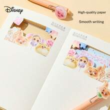 Disney Notebook Set, Cartoon Delicate Planner Diary Notebook Gift Box, Stationery Supplies, Zootopia 2026 New Arrival, Birthday & Back To School Gift - A - View 3