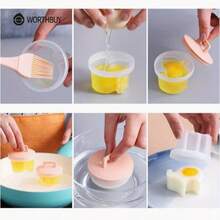 4pcs Cartoon Egg Mold Cooking Tool Set, Creative Kitchen Breakfast Cooking Utensils - View 6