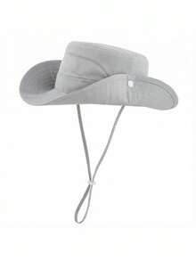 男士夏季防紫外线遮阳帽，透气镂空遮阳帽，渔夫帽 - 彩色 - 查看 39