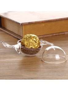 50个/套糖果礼盒，糖果造型，可重复填充的巧克力糖果瓶迷你装饰盒，适合婚礼、生日派对、周年纪念日和母亲节 - 多色 - 查看 10