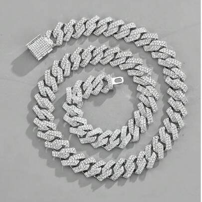 水鑽鏈條樣式項鍊