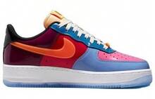 Nike X Undefeated Air Force 1 Low Total Orange DV5255-400 Unisex Shoes - 橘色 - 查看 3