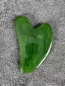 1pc Natural Resin Gua Sha Massage Tool, Suitable For Face, Neck, Back And Full Body Massage, Cleaning Tool, Home Bathroom Decor, Autumn Decor, Back To School Season Accessory - Multicolor - View 12