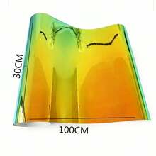 Bộ 1 màng dán xe hơi mạ điện đổi màu tắc kè - Màng dán vinyl đổi màu xanh đồng, chống thấm nước, chống trầy xước, bền bỉ, thích hợp trang trí nội ngoại thất xe hơi, phụ kiện độ xe sang trọng. - Một kích cỡ phù hợp cho tất cả - Xem 15
