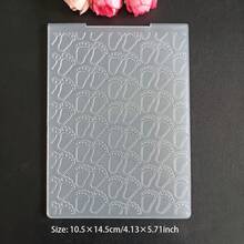 2D Embossed File Folder, Suitable For Card Embossing Machine Template, Handmade Photo Album Paper Craft Decoration DIY Greeting Card Making, Butterfly, Honeycomb, Small Daisy Flower Patterns - DIY Crafts - View 28
