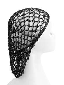 1个编织发网，假发帽，发套，女士护发睡眠帽 - 彩色 - 查看 2