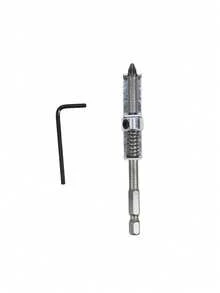 1pc Spring-Loaded Screw Holder Screwdriver Bit, Featuring A Spring-Loaded Clamp To Prevent Drops, Designed For Single-Handed Use - Multicolor - View 8