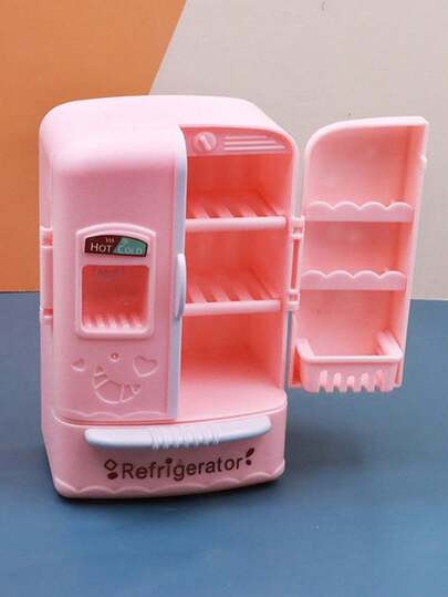 1pc Cute Miniature Refrigerator Simulation Mini Furniture Model Ornaments Home Decor Accessories Micro Landscap Art Decoration Creative Crafts Gifts