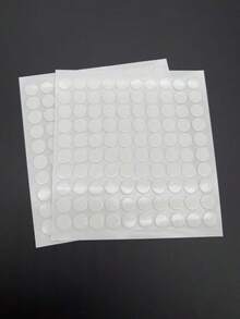 双面胶点粘性粘土可移除海报胶泥透明圆形可重复使用安装贴纸透明粘性胶带用于墙面悬挂图片气球 - 彩色 - 查看 13