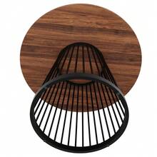 Dining Table & Chair Sets - Multicolor + MDF + Metal-1 - View 11