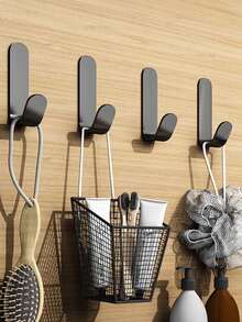 10个免钻孔防水粘钩 - 重型壁挂式挂钩，适用于毛巾、外套和包袋 - 查看 2