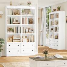 Bookcases - White - View 2