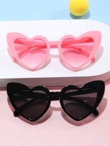 2副儿童心形时尚眼镜 - 彩色 - 查看 7