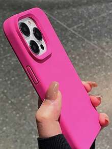 Liquid Silicone 3-Layer Full Coverage Soft Rubber Phone Case, Shock-Proof Protective Cover With Anti-Scratch Microfiber Lining, Compatible With IPhone 17, 17 Air, 17 Pro, 17 Pro Max, 13, 11, 16 Pro Max, 15, 14 Plus, 12 - Pitaya - View 10