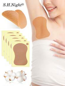 100片/包 一次性腋下吸汗垫，男女通用，吸汗舒适，无缝设计，透气性好 - 均碼 - 查看 11