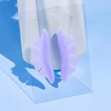 1 Set Of 2pcs Silicone Glitter Butterfly Eyelash Lift Curler Pads, Eyelash Perming 3D Curler Accessories Tools - Multicolor - View 5