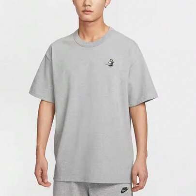 Nike New Men's Loose-Fitting Knitted Casual Sports T-Shirt