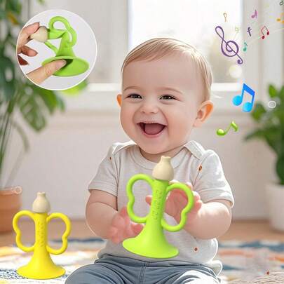 Children's Toy Small Trumpet, Baby-Friendly Harmonica That Can Be Blown And Chewed – Early Education Small Gift For Infants And Toddlers, Whistle Training Toy, Suitable For Boys And Girls Items