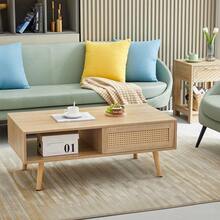 Coffee Tables - Natural Wood + MDF - View 2