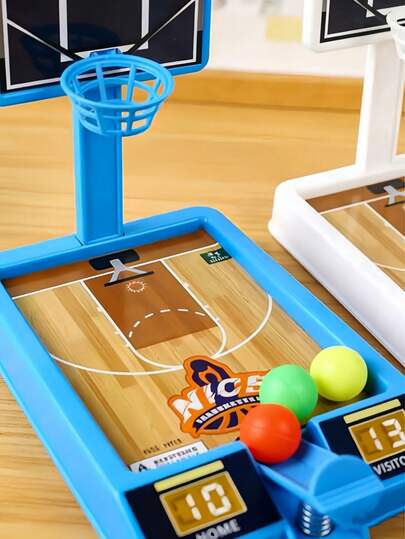 1 pieza Juego de Aro de Baloncesto de Escritorio - Aro de Baloncesto Interactivo Mini; Adecuado para Hogar, Oficina y Juego en el Aula; Excelente para Regalos de Cumpleaños, Fiesta y Día de San Valentín (Color Aleatorio)