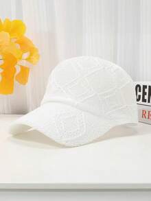 亮片弯檐帽，女士百搭休闲遮阳帽，手动调节尺寸，适合成人及10岁以上儿童，适合景区、户外露营、钓鱼等场合。 - 黑色 - 查看 5