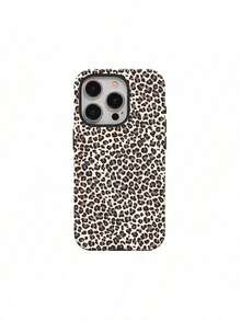 Fashionable Leopard Print, Dual-Layer Protective Phone Case For  16 Pro Max, 15 Pro, 13, 11, 12, XS, 8 Plus, 7 Glossy 2-In-1-For-Your-New- - 1 cái - Xem 18