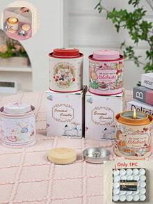 全新香薰蜡烛礼盒套装，包含柠檬、橙子、马蹄莲、薰衣草、玫瑰等多种香型。天然植物香氛，适用于卧室、客厅、书房、派对、婚礼等各种场合。是圣诞节、感恩节、新年、母亲节、情人节、生日、开学季送给女孩、朋友、妈妈、同学的理想礼物。 - 彩色 - 查看 10