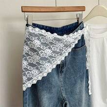 1pc Women's Chiffon Scarf, Lightweight Spring Autumn Versatile Shawl Wrap, Artistic Travel Sun Protection Scarf Neck Warmer - Black - View 5