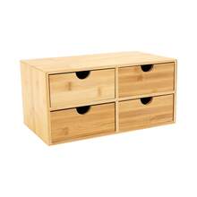 Drawer Storage Cabinet - Khaki - View 3