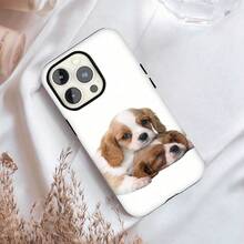 Una funda para el móvil que no te defraudará. Elegante y protectora, fabricada con técnicas de alta calidad. Los estampados no se despegan. Funda para móvil con estampado Cachorros tiernos abrazados en tonos crema. Perfecta para familiares, regalos de cumpleaños, regalos de San Valentín. La funda ideal para el  16 - Multicolor - Ver 2