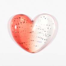 Transparent Silicone Heart-Shaped Computer Mouse Wrist Rest Pad, Soft Ergonomic Design, Non-Slip Bottom, Suitable For Home/Office - Multicolor - View 8