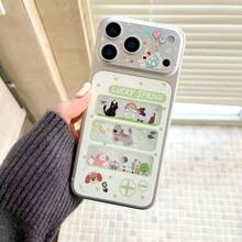 Cartoon Pet Phone Back Sticker Suitable For IPhone 17 Pro Max, No Residue, Easy To Replace, Cute Style - Clear - View 21