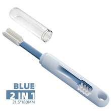 2in1 Cleaning Dog Toothbrush Soft Hair Pet Toothbrush Double Sided Tooth Brush For Dog Cat Small Pet Teeth Cleaning Oral Care Pet Cleaning Toothbrush At Both Ends - View 13