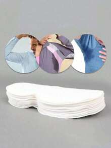 Underarm Sweat Pads, Disposable Underarm Sweat Absorbing Pads, Effective, Breathable, Invisible, Sweat Absorbing Patches, Lightweight Sweat Absorbing, Comfortable Odorless, Easy To Use, Suitable For Hot Summer Men And Women (10/30/60/100), Travel, Sports, Outdoor, Summer, Stickers, Christmas Gifts, Body Care - White - View 8