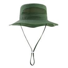 男士夏季防紫外线遮阳帽，透气镂空遮阳帽，渔夫帽 - 彩色 - 查看 33