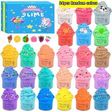 17pcs Mini Butter Slime Set, Super Soft And Non-Stick, Great For Boys And Girls Birthday Gifts, Party Favors, Stress Relief Toys, Easter Basket Stuffers. Random Color Butter Slime. - Multicolor - View 11