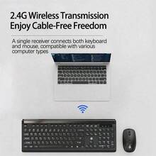 HP CS500 Ultra-Thin Keyboard + Silent Mouse Set, Plug And Play Connection, Splash-Proof Protection, Multi-Device Compatible, Long-Lasting Battery Life, Stable Transmission - View 6