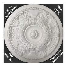 Jupiter Tough Strong Lightweight Polystyrene Ceiling E Center Dia 17½ Inch - B - View 1