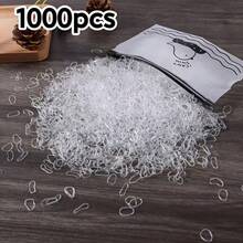 彩色弹力发圈，可爱一次性迷你发带，多功能发圈，适用于编发、马尾辫，适合女孩家居浴室装饰，秋季装饰，返校季发型 - 彩色 - 查看 20