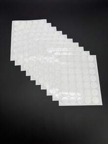 双面胶点粘性粘土可移除海报胶泥透明圆形可重复使用安装贴纸透明粘性胶带用于墙面悬挂图片气球 - 彩色 - 查看 19