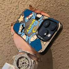 Xiaoxin Partner Good Night Compatible With IPhone 16 Pro Phone Case New Model 15 Pro Max/14 Full Coverage 13 Hard XR - Translucent Black - View 3