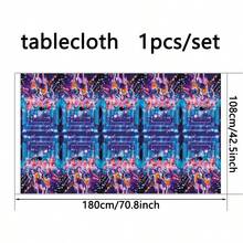 K-POP 女巫组合主题生日派对一次性餐具，韩国流行音乐节生日派对用品，K-POP 女巫组合主题派对一次性餐具 - A - 查看 3