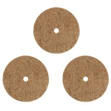 3 件套花盆垫，椰棕垫，椰纤维垫，圆口平垫，防杂草垫，防漏土垫，园艺工具 - 3pcs - 查看 14