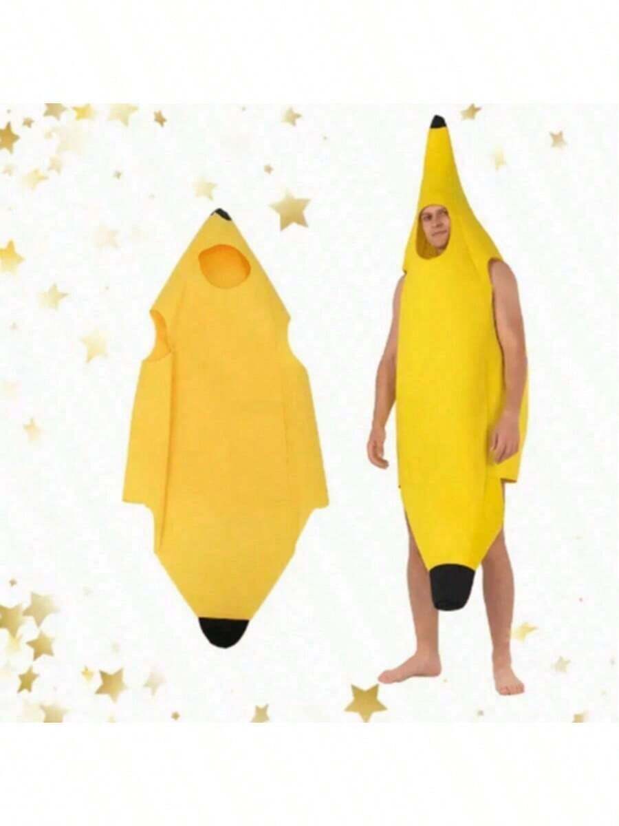 1 buah Rok Pisang Tanpa Lapisan Terlaris, Unisex, Cocok untuk Berbagai Hari Libur dan Pesta, Tersedia Berbagai Warna - Kuning - View 1