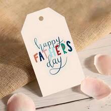 50pcs Colorful Coded Father's Day Gift Tags With Jute Twine, Suitable For Cards, Gifts, Portable Presents, Decorations, Celebrations - Express Joy And Warmth, Versatile Tags - Set - View 4