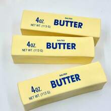 1个超柔软慢回弹仿真黄油棒挤压玩具 | 缓解压力，柔软触感，治愈系装饰，创意礼物 - 外观：逼真模仿黄油块，超柔软慢回弹材质，湿润柔软的触感，挤压后缓慢恢复原状，提供缓解压力的体验，适合办公室、书房、桌面装饰或作为创意礼物 - 彩色 - 查看 7