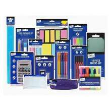 56 Pc Stationary Set Bk To School Highlighter Calculator Ruler Pen Pencil Memo - Sets - View 1
